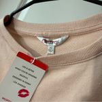 Wildfox  Sweater Womens Size xs Graphic Pullover Long Sleeve Peach Beach Soft Photo 5