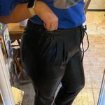 ZARA  Leather Black Pants Photo 3