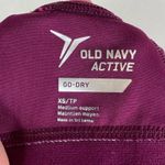 Old Navy  Active Go Dry Pink & Purple Floral Racerback Sportsbra Photo 2