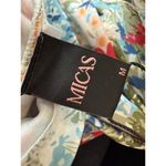 Micas  Adorable Floral Print Mini Dress Adjustable Straps Boho Casual Medium Photo 3