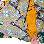 Anthropologie Printed V-Neck Maxi Dress Size: 2P Photo 10