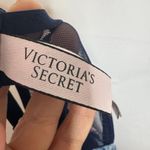 Victoria's Secret Victoria’s Secret XS Floral Lace Lingerie Garter Slip Babydoll Navy Pink Photo 5