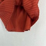 Riley & James  Long Sleeve Button Off The Shoulder Midi Dress Bodycon S Orange Photo 3