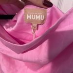 Show Me Your Mumu Jodie Dress in pink Luxe satin size xs NWT Photo 5