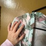 Joan Vass JV  size L palm  print robe. Photo 2