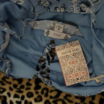 Iris basic  Light Blue Floral Mini Dress Photo 4