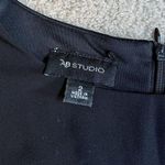 AB Studio  Womens Black Shortsleeve Dress Size 2 Soft Fabric #1 Photo 5