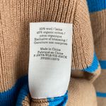 Everlane NWT Lace Up Wool Cotton Striped Sweater Photo 3