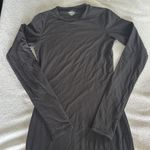 SKIMS  Fits Everybody crew Neck long sleeve Dress, BLACK, Size 2X, $88 Photo 4