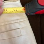 Ann Taylor Beige Capri cuffed Pants Closure Front Buttons Hook & zipper Sz 8 Photo 9