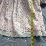 Elodie  Floral Print Shirred Waist Cotton Sun Dress In Pink Floral Size Medium Photo 11