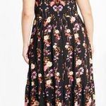 City Chic NWT Molly Floral Print Maxi Dress Size 24 Photo 1