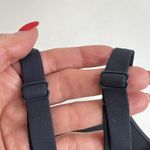 DKNY  Small Bra Wireless Microfiber Plunge Smooth Molded Cups Dark Gray DK7664 Photo 5