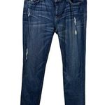 7 For All Mankind Jeans Women 29 Josefina Skinny Boyfriend Jeans Button Fly Pant Photo 0