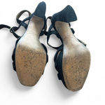 Sam Edelman Taryn Black Suede Platforms Heels Shoes 4 Size 8 Photo 2