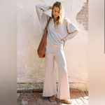 Free People NWT Drea Sweater Set In Quiet Grey Size:Xs Photo 3