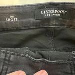 Liverpool  Gia Glider Denim‎ Pull On Shorts Size 4 / 27 Cranston 4.5" NWT Photo 2