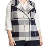 CHAPS Sleeveless Zipper Cotton Sweater Vest Photo 0