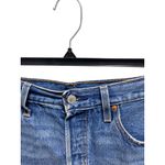 Levi's Levi’s 501 ButtonFly Denim Cut Off Shorts Blue Size 29 Festival Boho Hippie Cute Photo 8