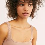 Free People Intimately Square One Seamless Cami Latte Size M / L Photo 2