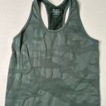 Athleta  Green Camo Racerback Running Tank Top Photo 1
