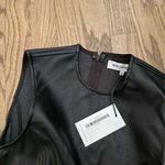 We Wore What  Faux Leather Mini Dress Photo 7