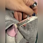 Free People Movement All or Nothing Patchwork Sweatshirt Gray Pink Olive Navy L Size L Photo 7