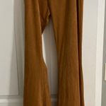 Boutique Suede Bell Bottoms! Tan Size M Photo 0