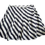 Outback Red  Striped Pleated Skirt Size Large Photo 0