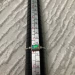 Antian accessories™ 925 Silver Opal & Zircon Ring – Size 8 Photo 3