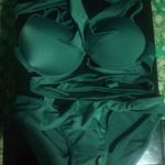 Sexy Cut Out Halter Bathing Suit Bikini New Green Size XS Photo 1