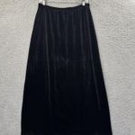Vintage Carolina Colours Black Velvet Maxi Skirt Whimsigoth Witchy Women Large Photo 0
