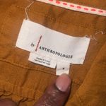 Anthropologie  Brown Short Sleeve Shirt size Small Photo 2