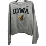 Nike Womens Size L  Iowa Hawkeyes Collegiate Cropped Campus Sweatshirt Photo 1