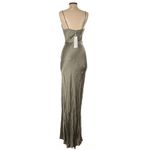 Shona joy NWT La Lune Bias Cowl Maxi Dress Revolve Olive Green Size 4 Photo 2