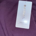 Athleta NWT Shanti Lace Top 1x Eggplant Plum Photo 4