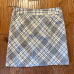 Talbots  Wool blend grey and white plaid pencil skirt size 16 Photo 7