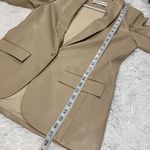 Amanda Uprichard  Jane Blazer in Tan Medium Photo 4
