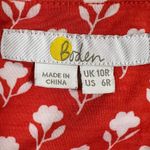 Boden Nicole Floral Tiered Sleeveless Midi Wrap V Photo 3