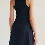 Zella  Replay Sleeveless Zip Polo Dress Navy Blue Size XS Tennis Pickleball Mini Photo 2