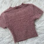 SKIMS  Cozy Knit Crop Top Rose Clay Size S/M Photo 7