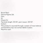 Madewell ✨❤️HOST PICK ❤️✨ NWT Flannel Pajama Set Photo 2