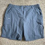 Viodia 7" Hiking Cargo Shorts Pockets Quick Dry Lightweight Golf Casual Summer Blue Size XXL Photo 1