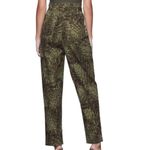 Good American  Jungle Green Paper Bag Rip Stop Pant NEW Photo 7