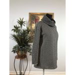 Cabi Fergie Splits Women XS Sweater Long Sleeve Pullover Cowl Neck Knit Striped Photo 1