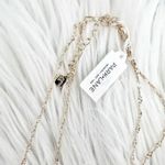 Park Lane | Whisper Necklace Gold Tone Lariat Doubke Chain Layered Dainty Photo 3
