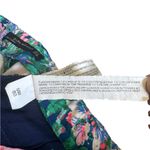 ZARA  Multicolor Floral Pixie Cut Pants with Bold Colors and Elastic Waist Photo 6