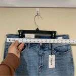 Judy Blue NWT  Women's High Waisted Straight Leg Jeans Medium Blue size 13 / 31 W Photo 1