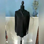 prAna NWT Milani Tunic Sweater Hoodie Top Dress ~ Black ~ XS Photo 2