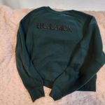 Lululemon Auth Scuba Oversized Pullover Wordmark M/L - Sonic Teal Photo 1